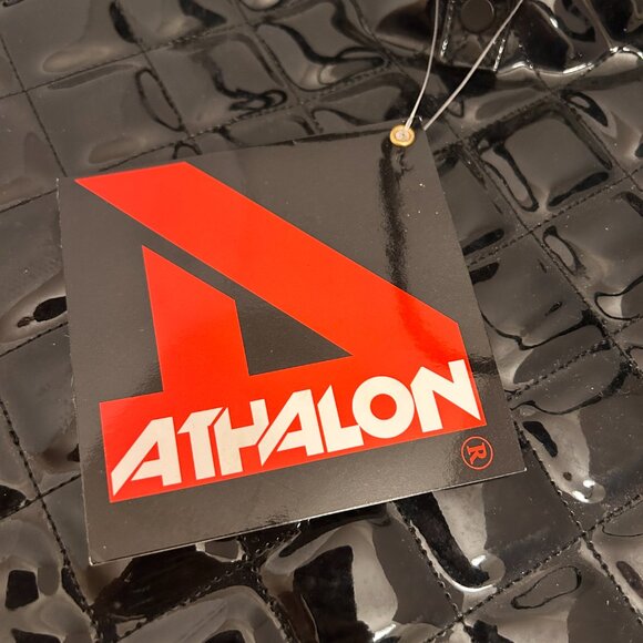 🖤 Athalon Quilted Tote Bag – “Midnight” Black Patent Finish (NWT) - Picture 2 of 9